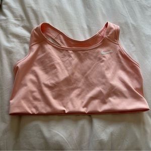 NWOT Nike Light Pink Sports Bra